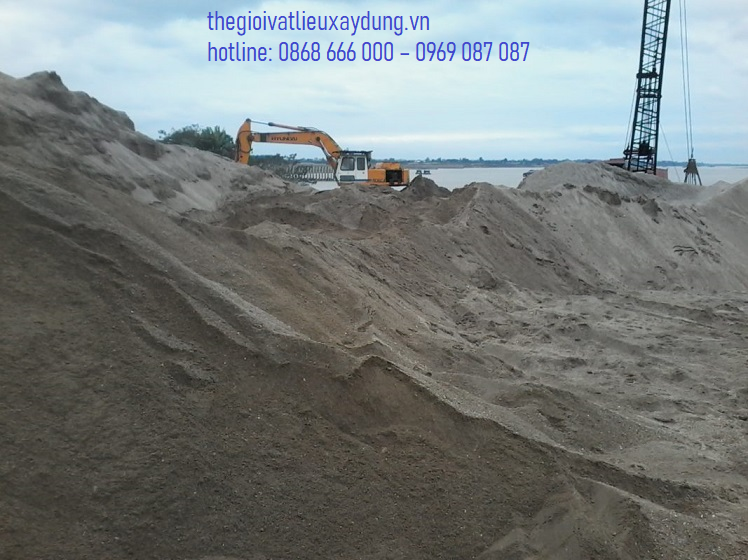 Công ty CP SX TM VLXD Sài Gòn CMC cung cấp cát xây dựng các loại