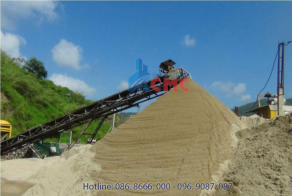 Nhu cầu sử dụng cát bê tông tại nhiều công trình, dự án ở TPHCM ...