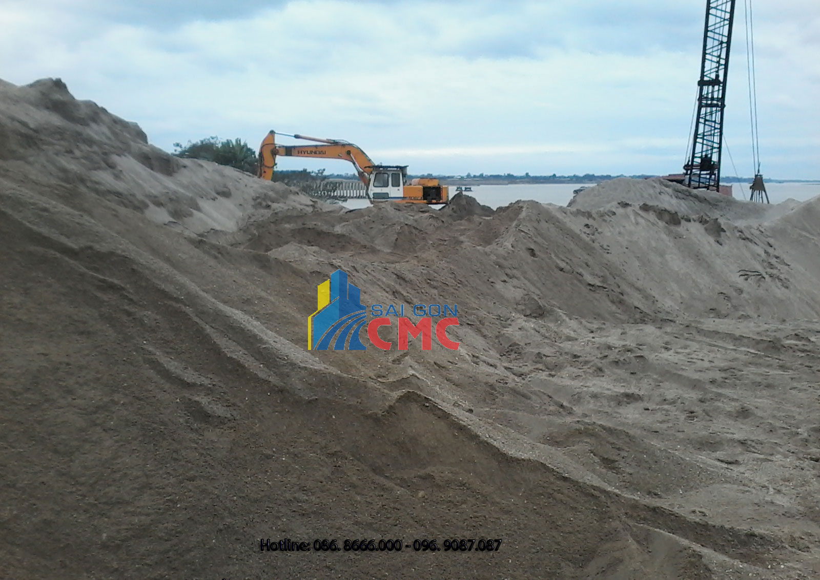 Cung cấp các loại cát xây dựng cho hàng trăm ngàn công trình Miền Nam