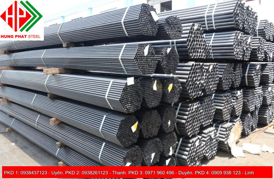 Thép Hùng Phát cung cấp thép hình, thép ống đen, thép ống mạ kẽm, cóc nối thép, thép hộp các loại