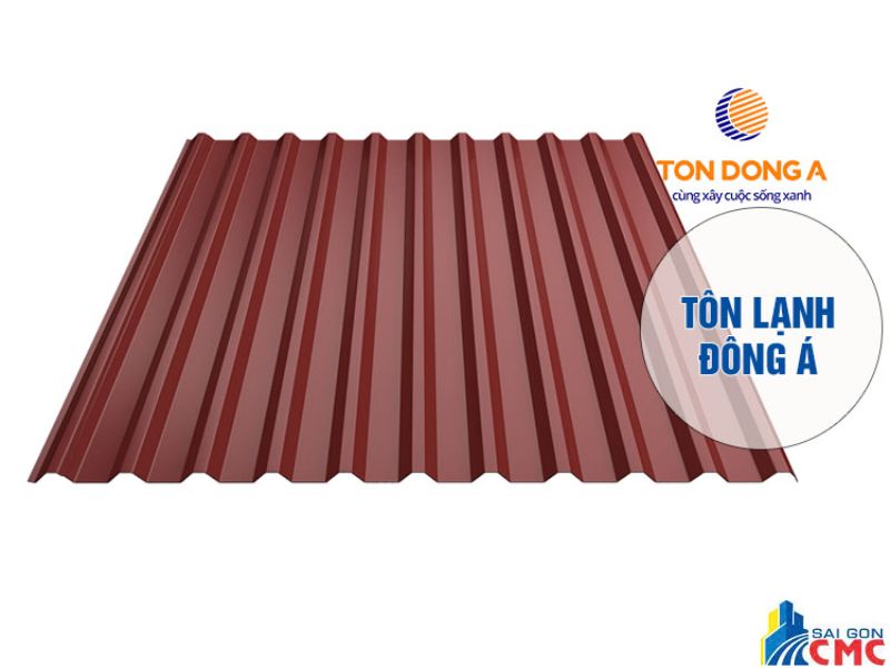 Tôn lạnh là gì? Các thương hiệu tôn lạnh uy tín hiện nay - Tôn lạnh Đông Á