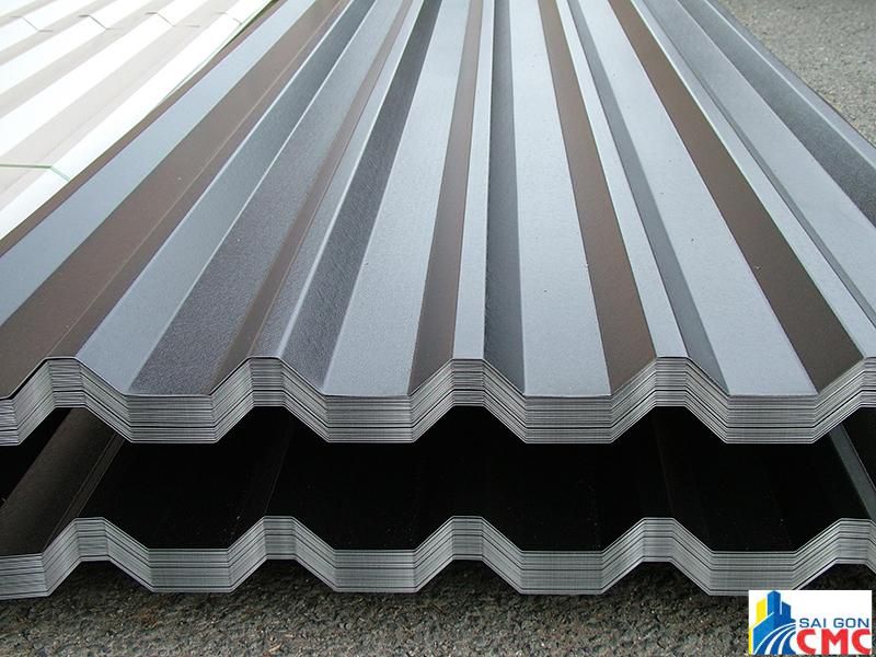 Các loại tôn mạ kẽm Hoa Sen phổ biến - Tôn mạ kẽm cán sóng