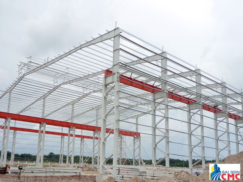 Khám Phá Đặc Tính Của Thép Miền Nam Qua Từng Dòng Sản Phẩm 26 Ứng dụng của các dòng thép Miền Nam - Công trình công nghiệp và nhà xưởng